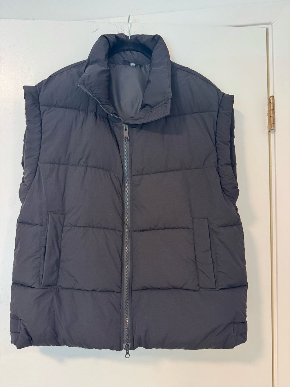 Women’s Black Puffer Vest